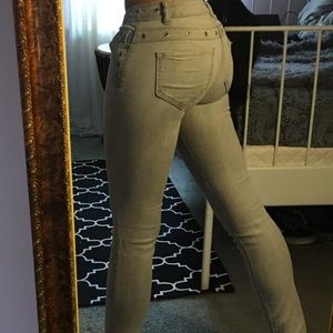 Grey jeans